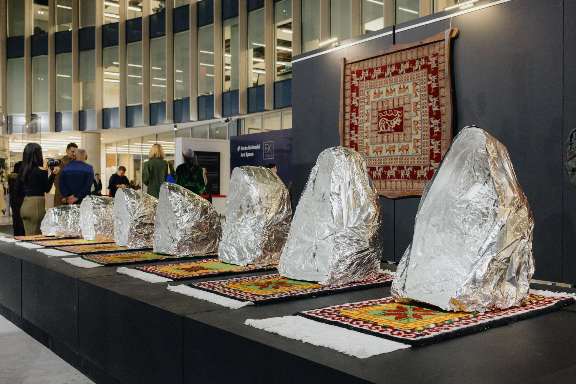 Reflections of Sacrifice installation