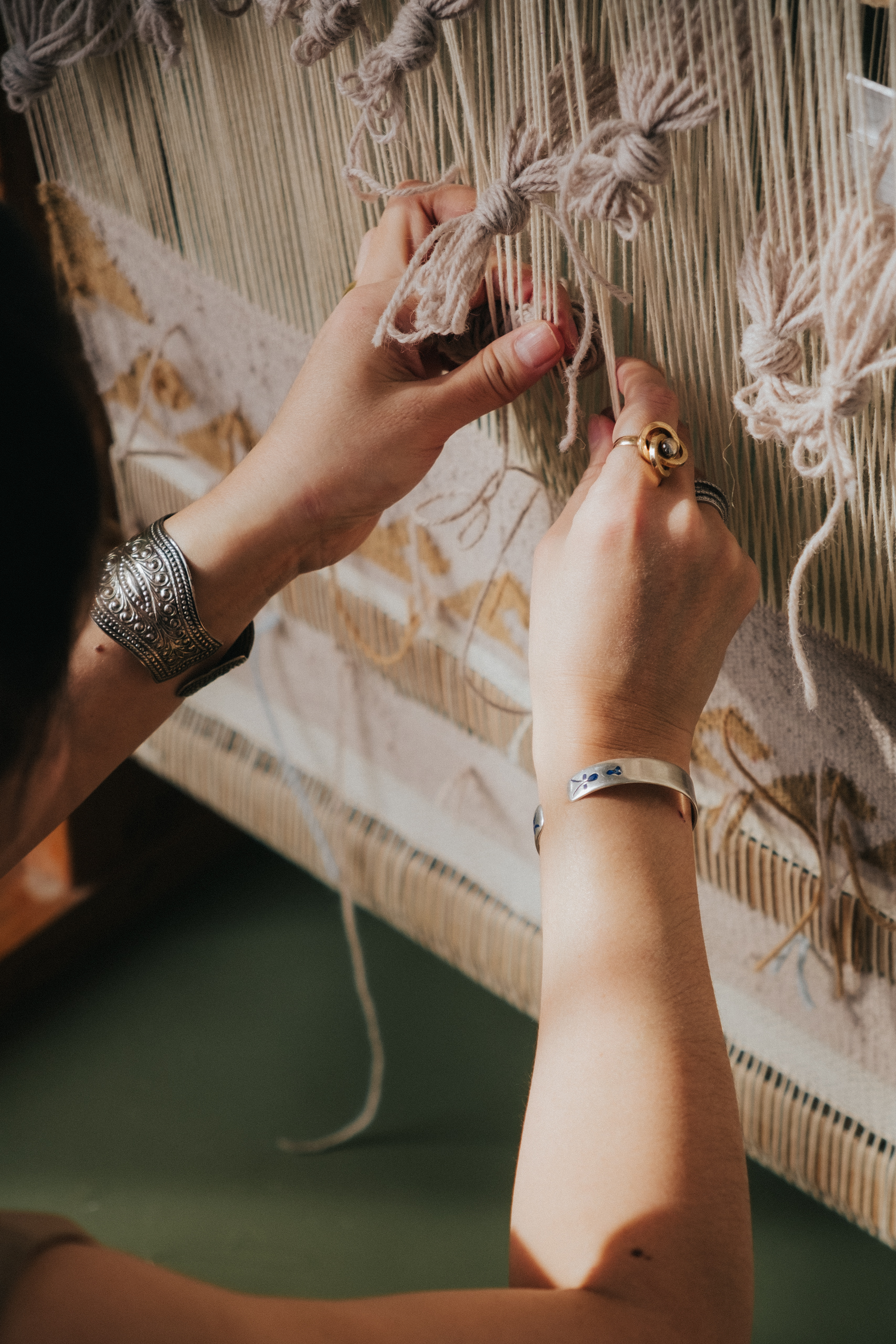 rug-making image
